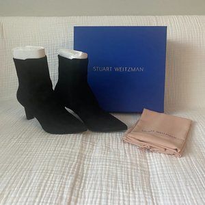 Stuart Weitzman - Lauri Point-Toe Booties - WORN ONCE